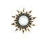 SiaLinda: Breast and body tattoo Maeva, self-adhesive, set of 2, black gold, flower pattern.